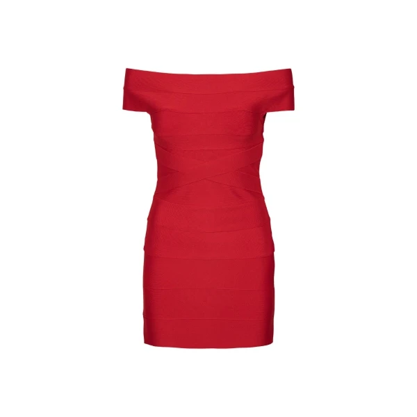Mini Fitted Knit Dress