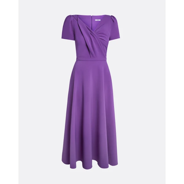 Cecilia Lilac Midi Dress