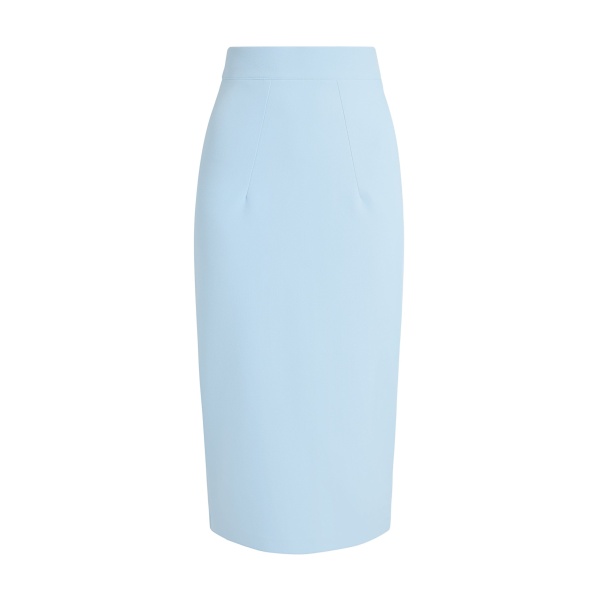 Safiyaa Hokoku Pale Blue Skirt