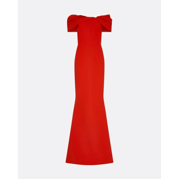 Rossa Dazzling Red Long Dress