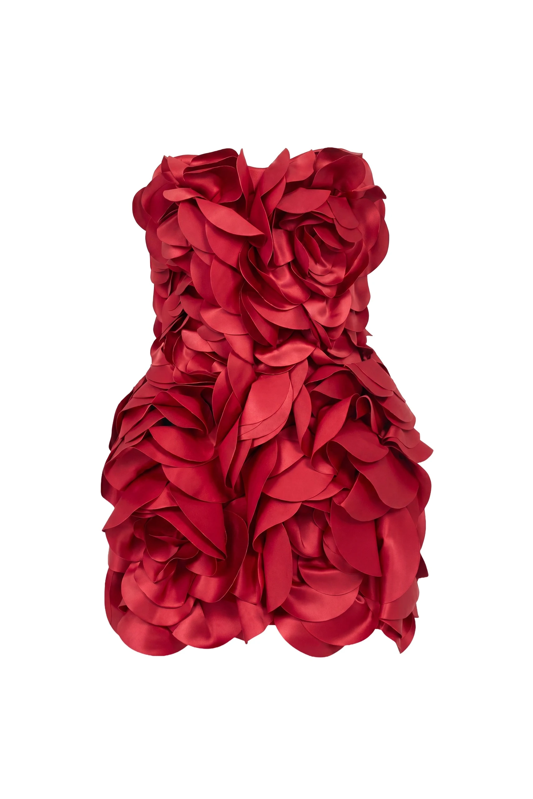 Saiid Kobeisy Floral Mini Dress in Space Cherry | Dresses | Coveti Saiid Kobeisy Floral Mini Dress in Space Cherry