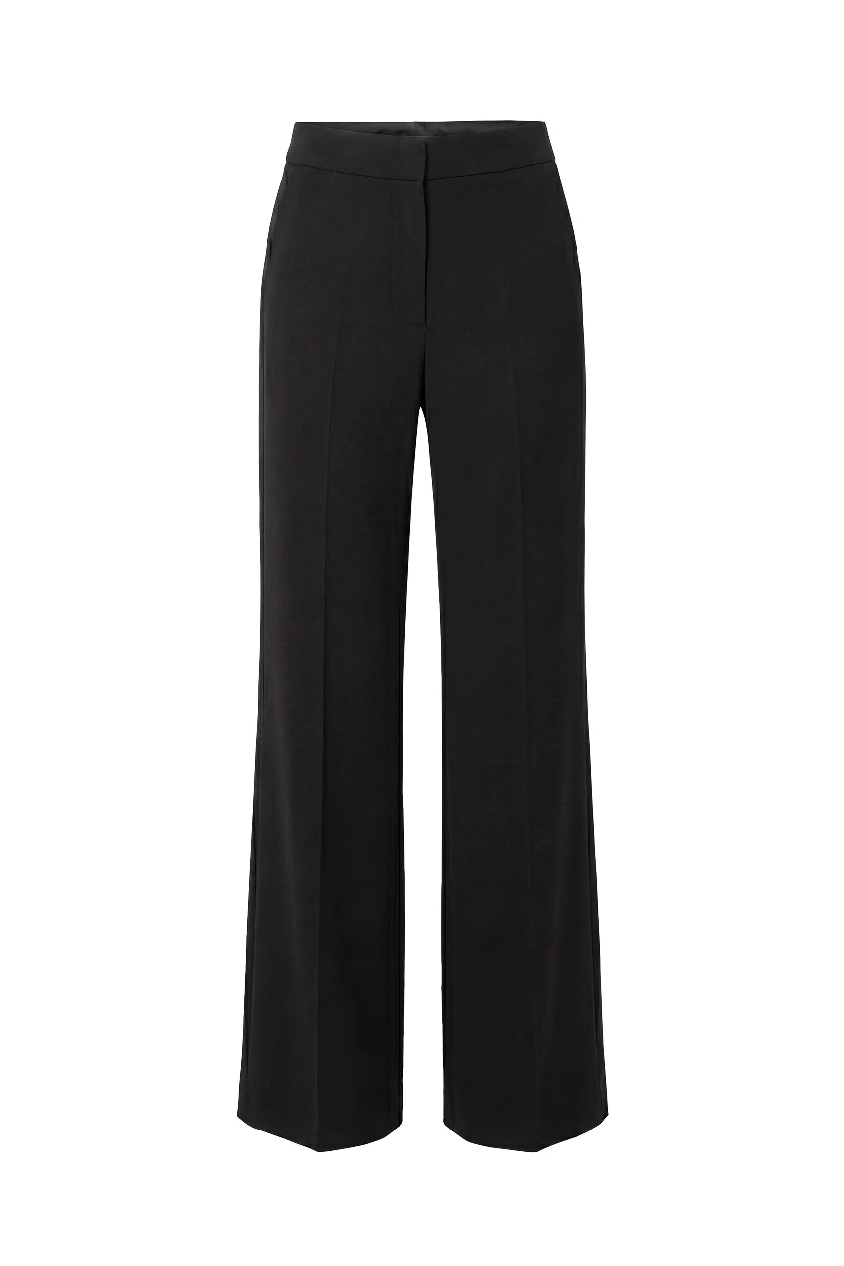 Saiid Kobeisy Floral Tailored Pants in Jet Black | Pants | Coveti Saiid Kobeisy Floral Tailored Pants in Jet Black