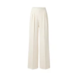 Saiid Kobeisy Pleated Pants in Ivory