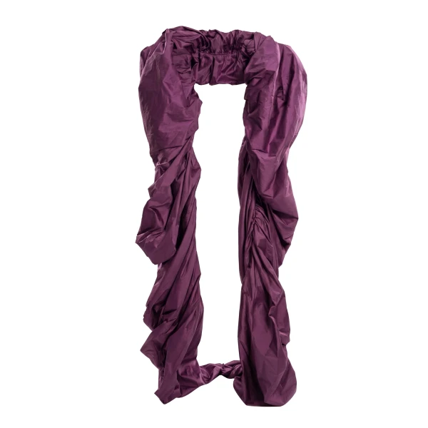 Taffeta Cape in Italian Plum