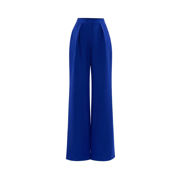 Saiid Kobeisy Tailored Pants in Spectrum Blue