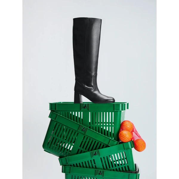 ATP Atelier Sarconi in Black Knee High Boots
