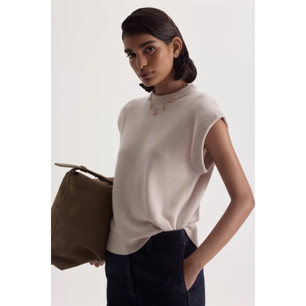 Cashmere Wool Loose Tank