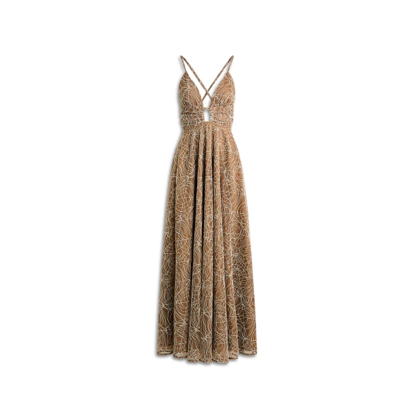 Cornelli Gathered Gown