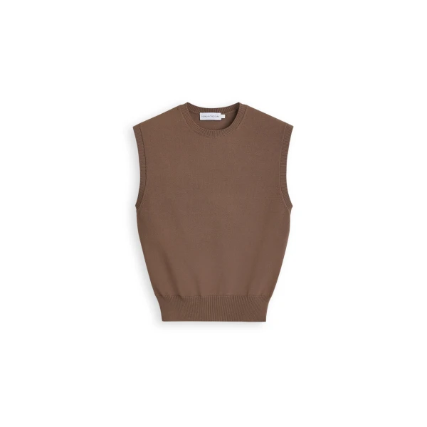 Crepe Knit Jersey Tank