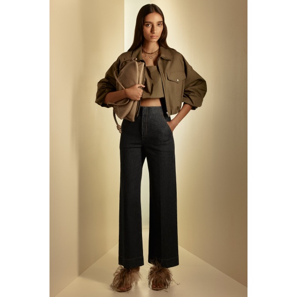 Denim Cropped 30“ Jean