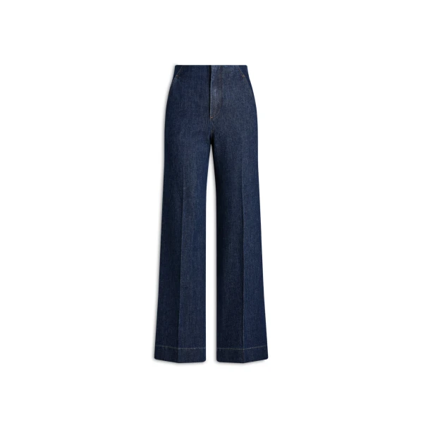 Denim Cropped 32“ Jean in Indigo