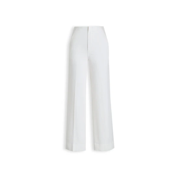 Denim Cropped 32“ Jean in White
