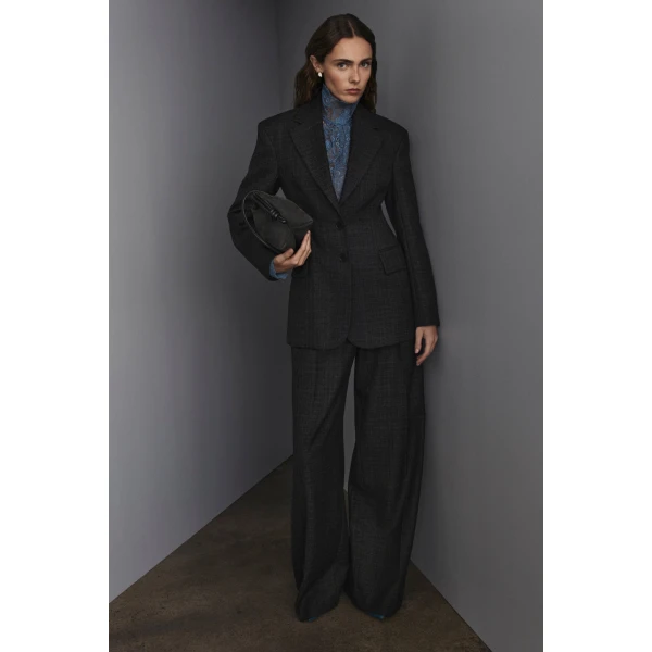 Italian Plaid Trouser