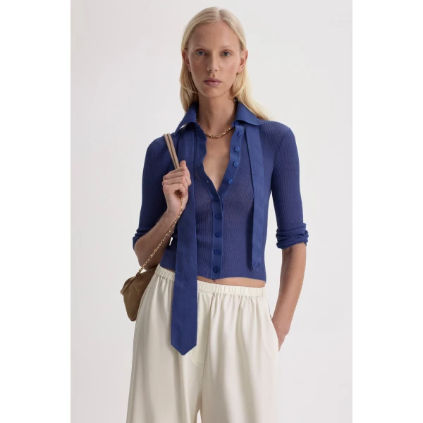 Knit Tie Shirt