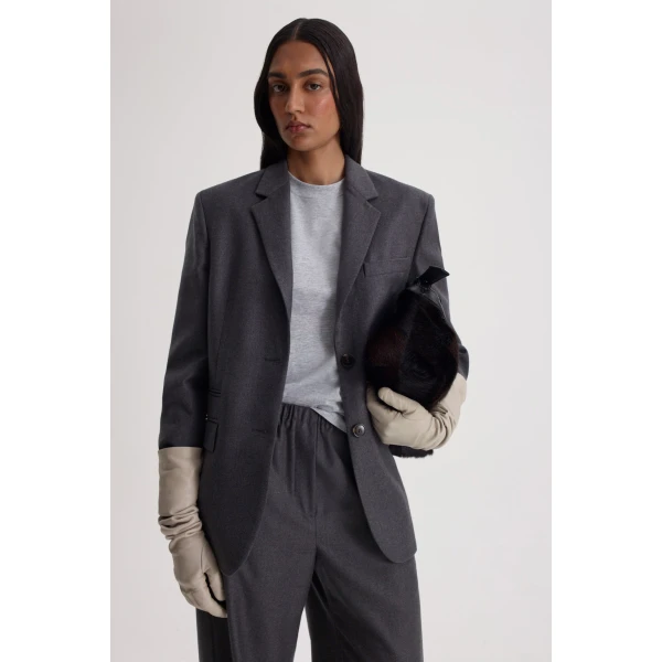 Mercerised Shoulder Pad Tee