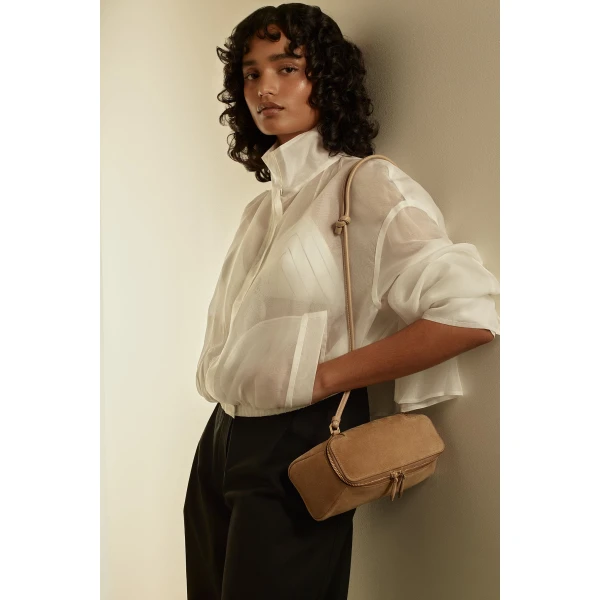 Silk Organza Bomber