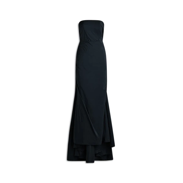 Taffeta Gown in Black
