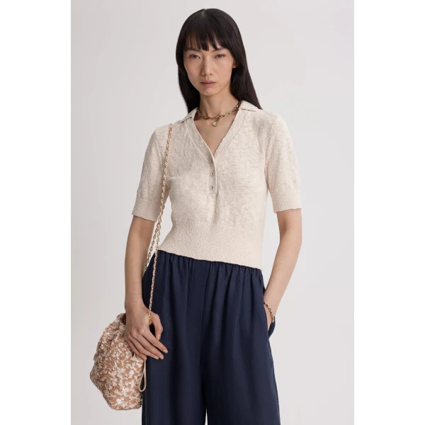 Textured Knit Shirt