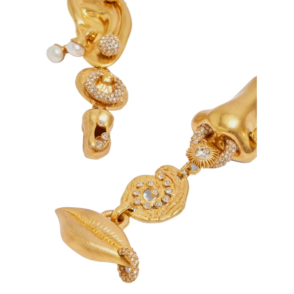 schiaparelli anatomic bijoux earrings price