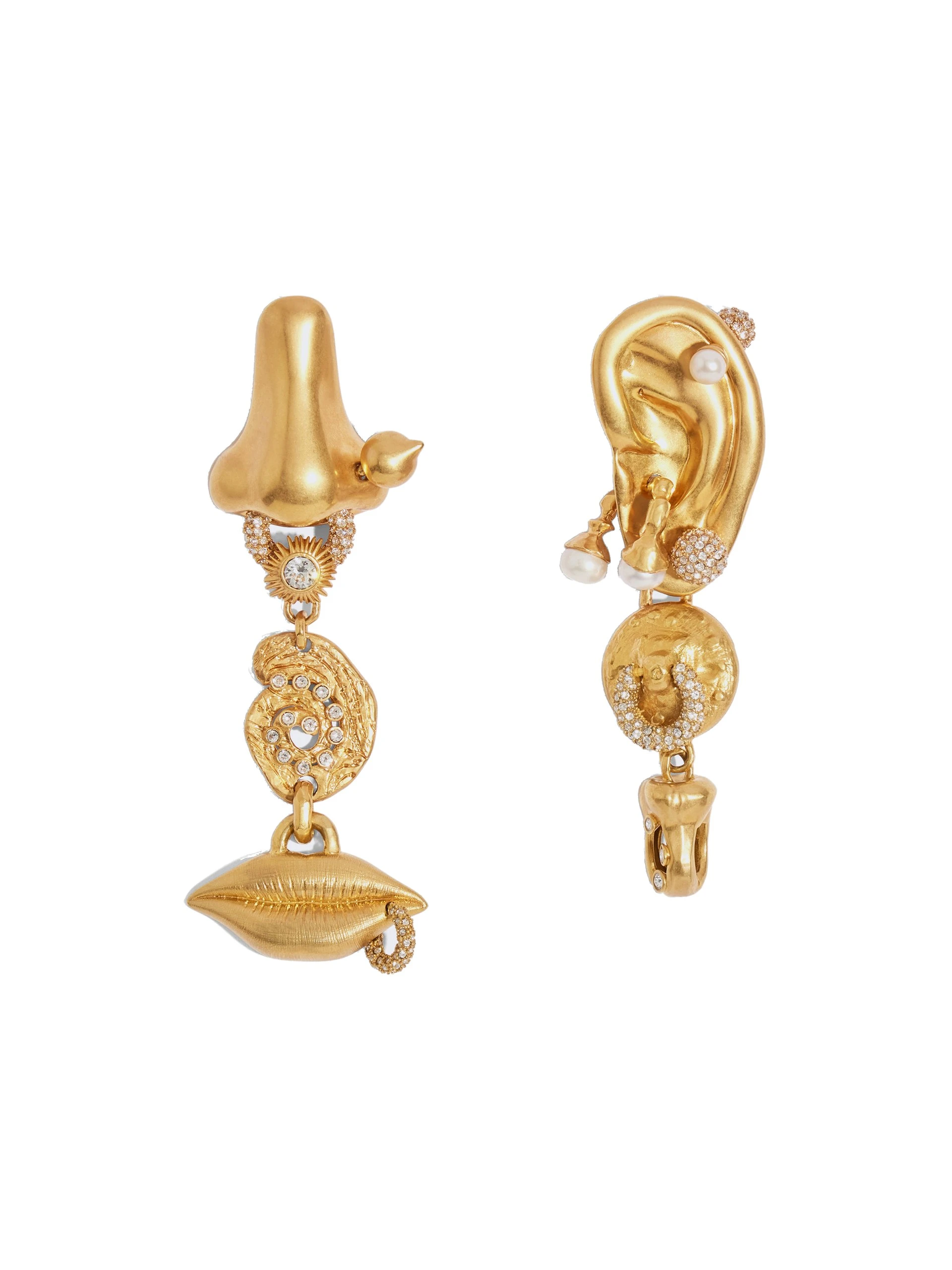 Anatomic Bijoux Earrings Schiaparelli Jewelry | Coveti schiaparelli anatomic bijoux earrings