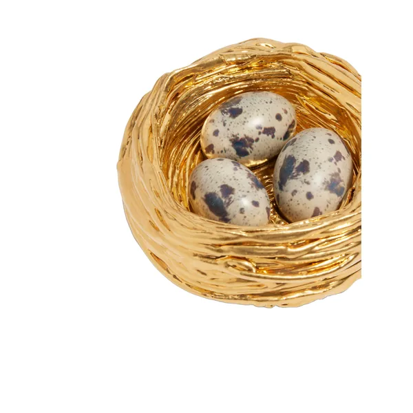 schiaparelli bird's nest brooch price