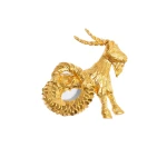 schiaparelli capricorn brooch