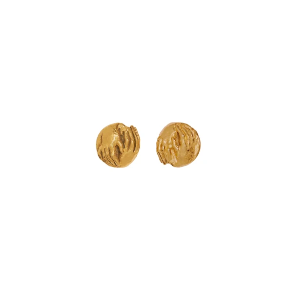 Clasped Hands Earrings