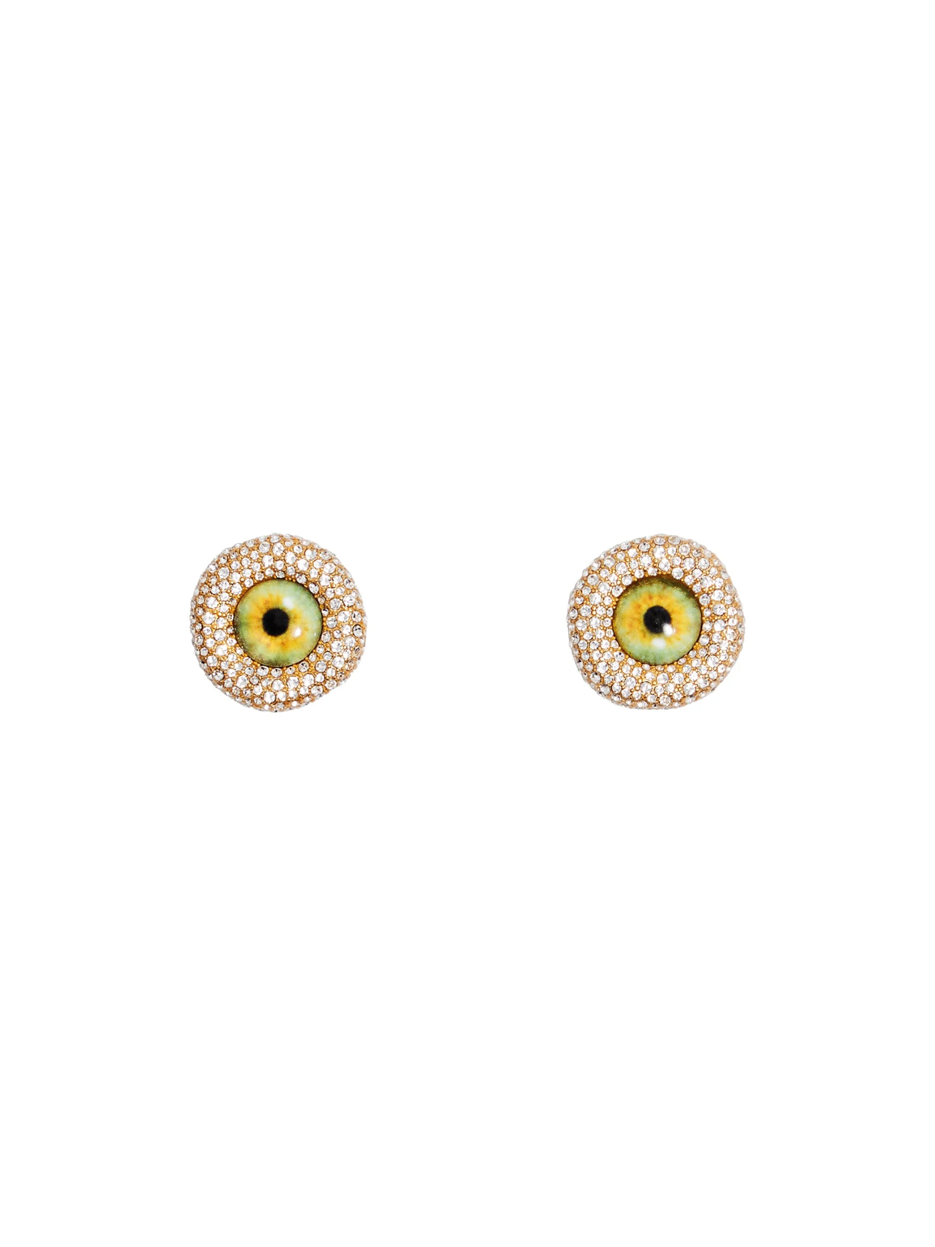 Eye Stud Earrings Schiaparelli Jewelry | Coveti schiaparelli eye stud earrings