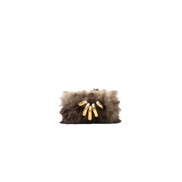 schiaparelli hand in hand clutch