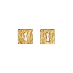 schiaparelli keyhole earrings