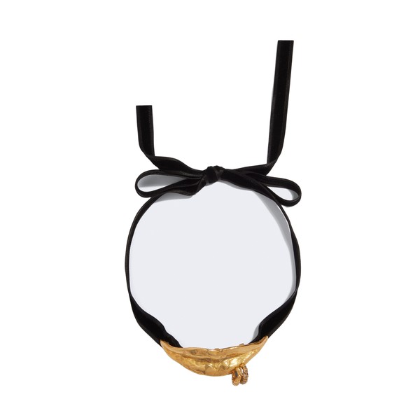 schiaparelli pierced mouth necklace