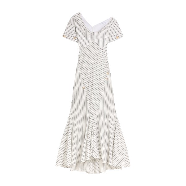 schiaparelli scoop neck dress