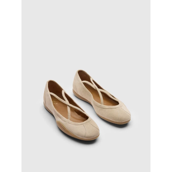 ATP Atelier Sella in Cipria Ballet Flats Pink