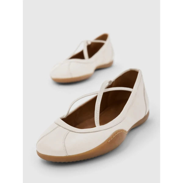Ivory ATP Atelier ballet flats