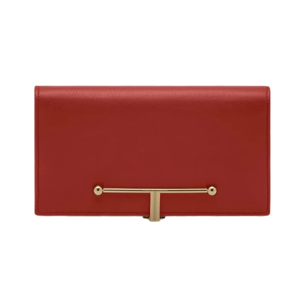 Large Melville Street Wallet in Levanto Red