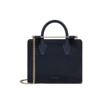 Strathberry Mini Tote in Navy Suede Strathberry Mini Tote bag