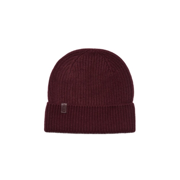Strathberry Westray Ribbed Cashmere Beanie