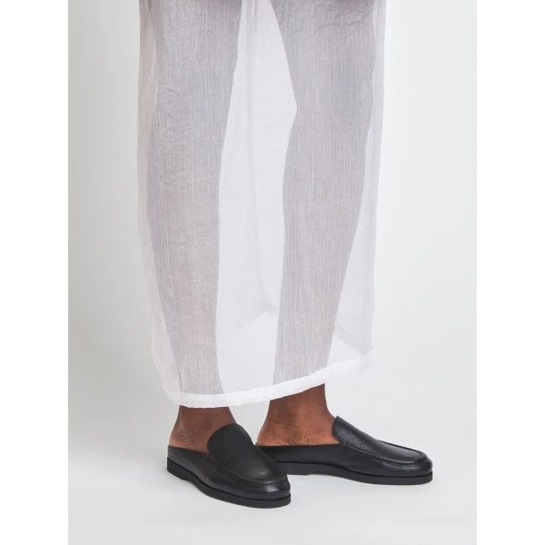 Black ATP Atelier slip on loafers