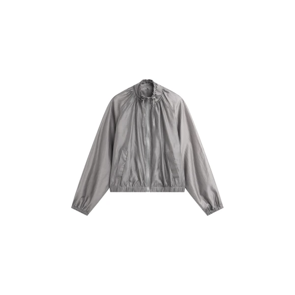 Arzon Sheer Jacket in Steel Grey
