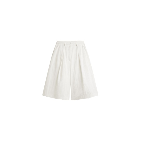 The Frankie Shop Aurea Wide Bermuda Shorts
