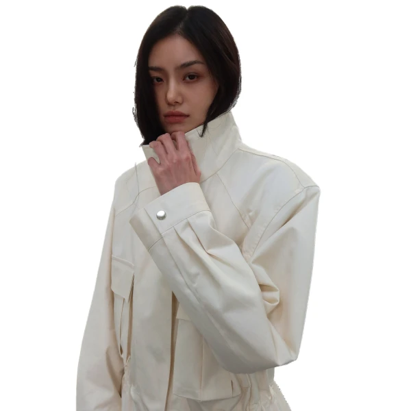The Frankie Shop Bailly Padded Utility Jacket