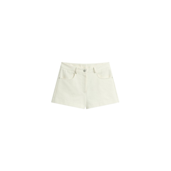 The Frankie Shop Belma Textured Mini Shorts