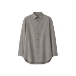 The Frankie Shop Bina Wool Padded Shirt