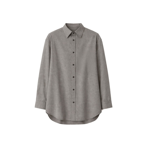 The Frankie Shop Bina Wool Padded Shirt