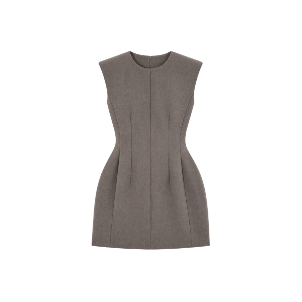 The Frankie Shop Bryn Cinched Mini Dress