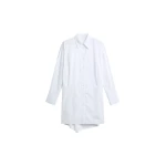The Frankie Shop Corella Adjustable Back Shirt Dress