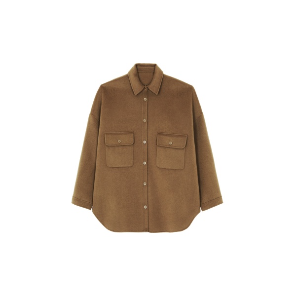 The Frankie Shop Dallas Wool Overshirt