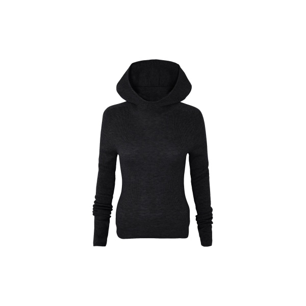 The Frankie Shop Danae Hooded Knit Top