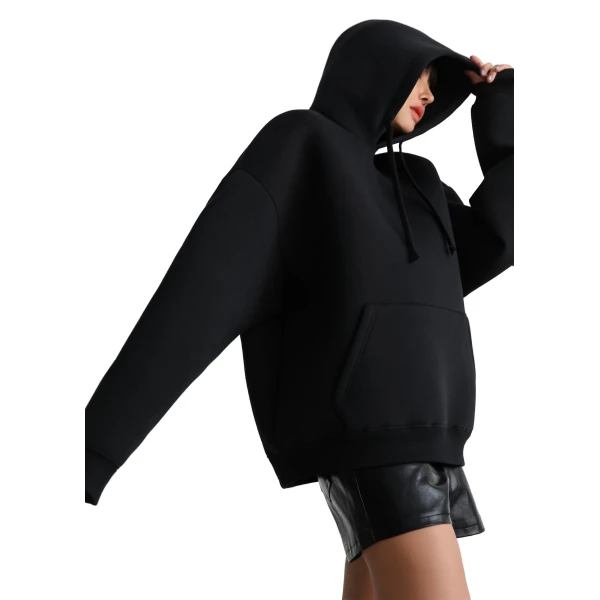 black hoodies