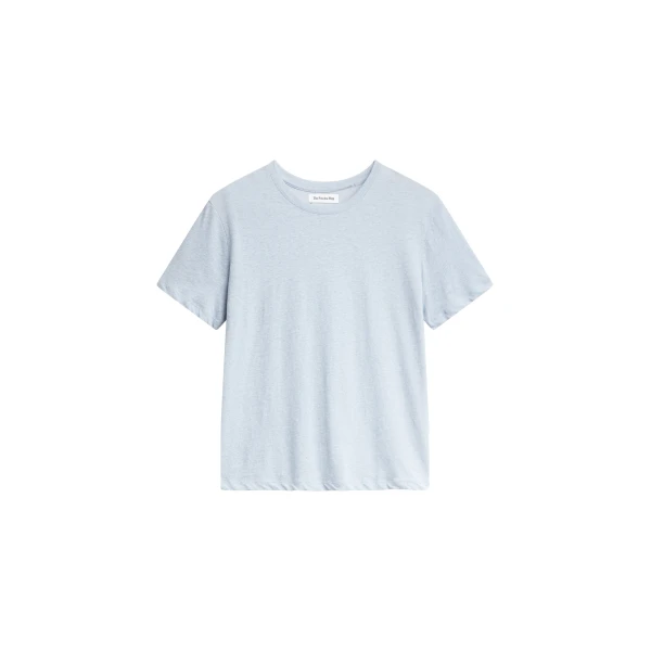 Elba Cotton T-Shirt in Light Blue